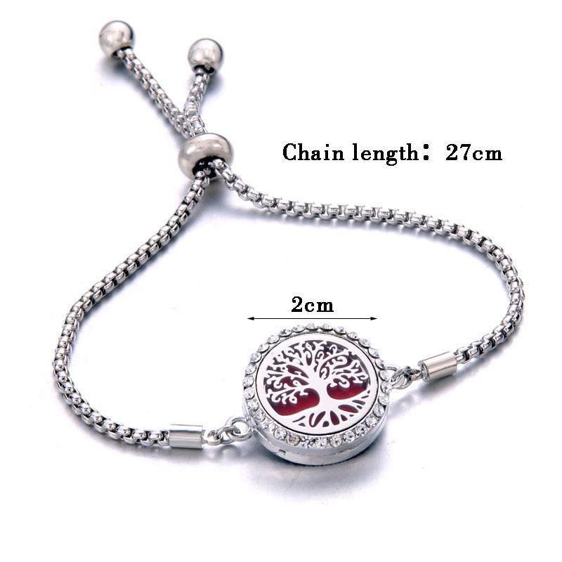 Luxury Aromatherapy Locket Bracelet for Women