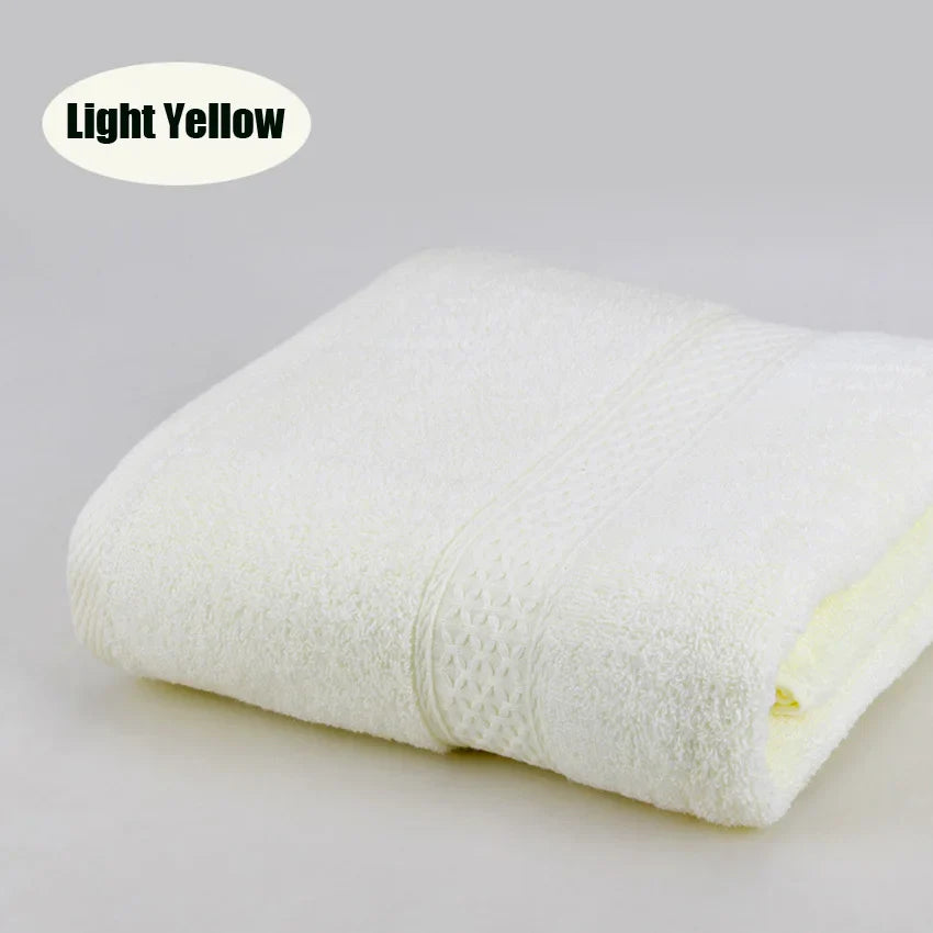 Pure Cotton Super Absorbent Large Towel Bath Towel - Korvel