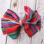 Diadema de lujo colorida para recién nacidos y niños pequeños con lazo