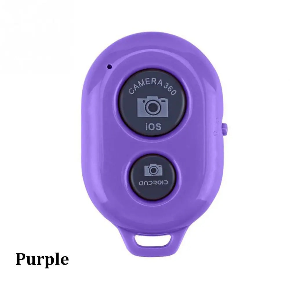 Wireless Bluetooth Smart Phone Camera Remote Control Shutter For Selfie Stick Monopod compatible Android IOS iPhone X iPhone 8 - Korvel