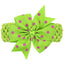 Modern Luxury Dot Bow Wide Headband for Girls