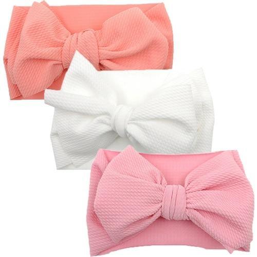 Ensemble de Turbans et Bandeaux Élégants pour Filles - 3 Pièces