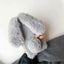 Funda de Peluche Linda y Esponjosa para iPhone - Diseño de Orejas de Conejo