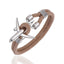 Pulsera con Charm de Ancla Elegante para Todas las Ocasiones