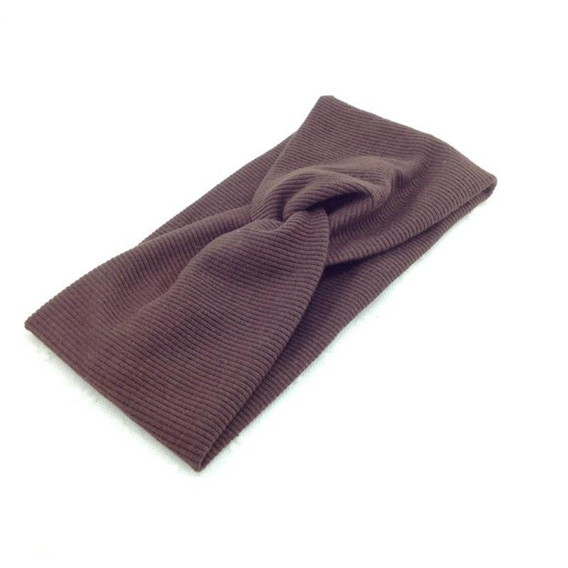 Bandeau pour bébé moderne fait main - Bonnet en coton doux pour filles