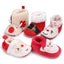 Chaussures d'hiver pour bébés unisexes - Premiers pas avec le charmant Père Noël