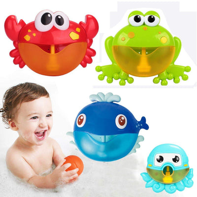 Interactive Baby Bubble Crab Bath Toy with Music
