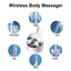 Waterproof Wireless Scalp Massager with Deep Tissue Kneading