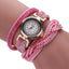 Montre Bracelet en Rhinestones pour Femmes en Quartz Doré Élégant