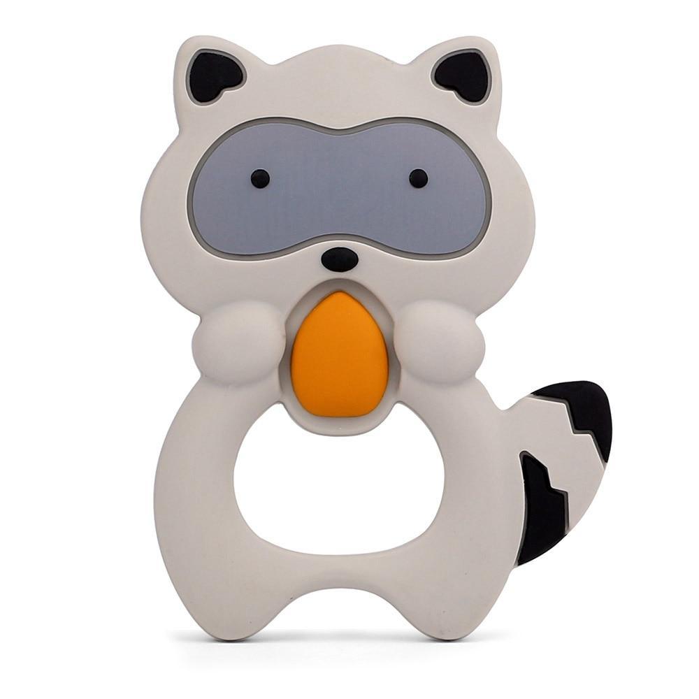 Premium Silicone Baby Teether - Animal Designs for Comfort