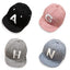 Casquettes de baseball en coton ajustables pour bébés et enfants