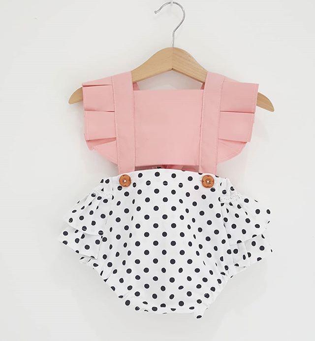 Combinaison Splice Chic pour Bébé Fille - Salopette d'Été