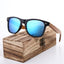 Gafas de sol de bambú polarizadas hechas a mano de lujo