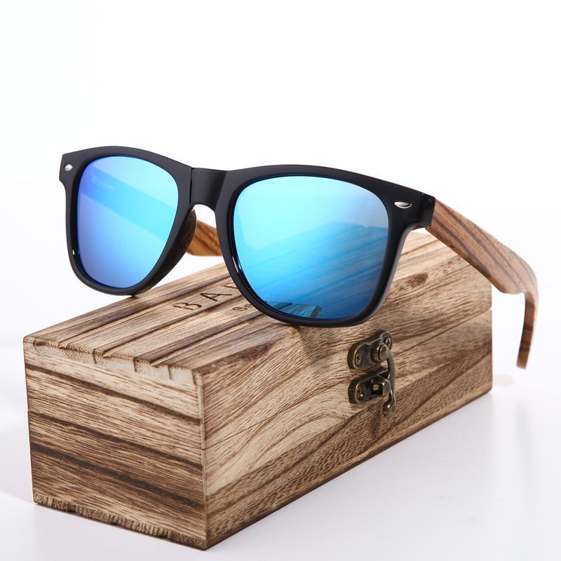 Gafas de sol de bambú polarizadas hechas a mano de lujo