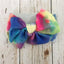 Diadema de lujo colorida para recién nacidos y niños pequeños con lazo