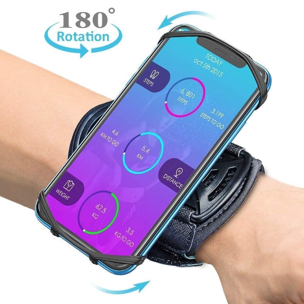 Support de téléphone universel premium pour poignet pour modes de vie actifs