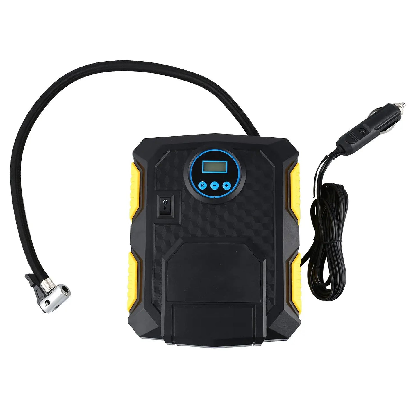 Digital Tire Inflator DC 12 Volt Car Portable Air Compressor Pump 150 PSI Car Air Compressor for Car Bicycles Motorcycles - Korvel