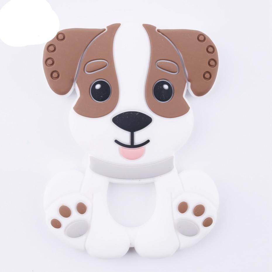 BPA Free Silicone Teether - Cartoon Animal Design