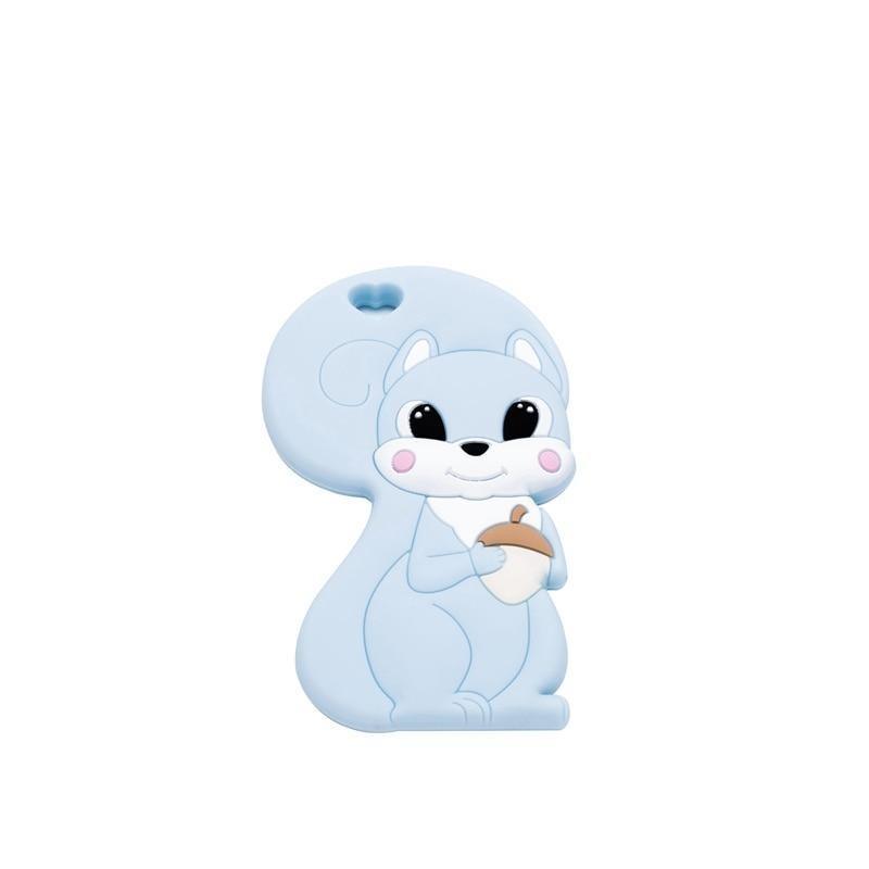 BPA Free Silicone Teether - Cartoon Animal Design