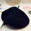 Pure Wool Baby Beret Hat in Modern Retro Design