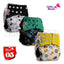 Modern Luxury Printed Washable Cloth Diaper Set