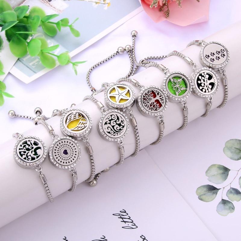 Luxury Aromatherapy Locket Bracelet for Women