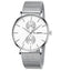 Montre classique décontractée en métal unisexe de luxe