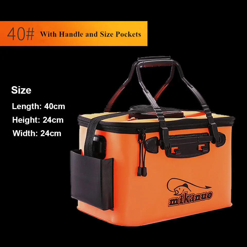 Portable EVA Fishing Bag - Collapsible Fishing Bucket