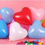100-Piece Heart Shaped Balloons for Every Celebration