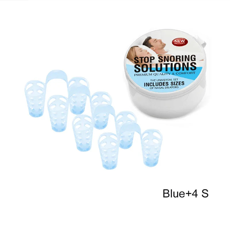 Anti Snore Apnea Nose Clip Anti-Snoring Breathe Aid Stop Snore Device Sleeping Aid Equipment Stop Snoring - Korvel