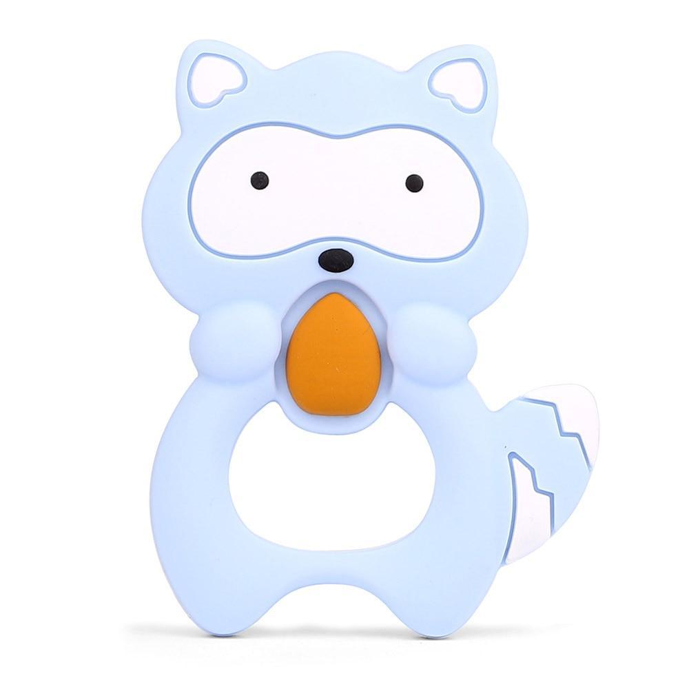 Premium Silicone Baby Teether - Animal Designs for Comfort