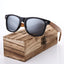 Gafas de sol de bambú polarizadas hechas a mano de lujo