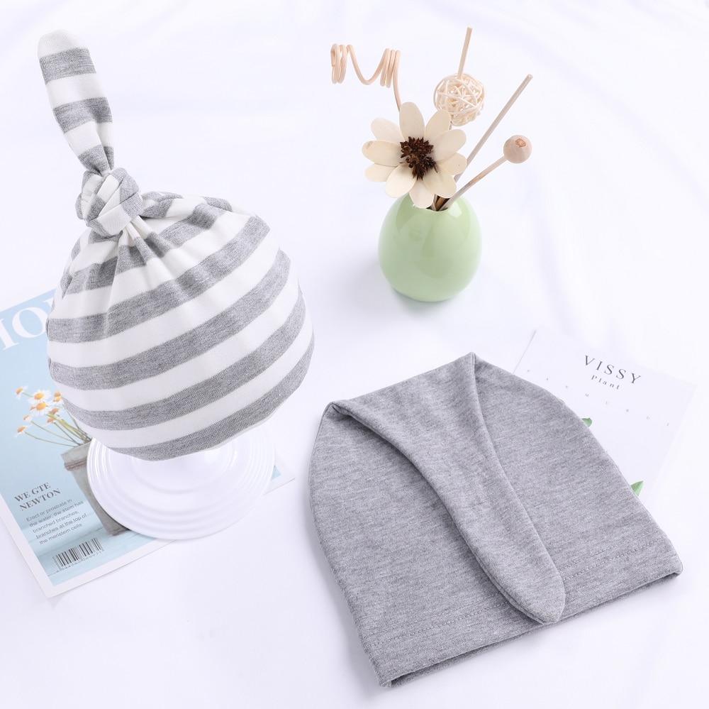 Adorable 2-Piece Baby Cap Set - 100% Cotton for All Seasons - Korvel