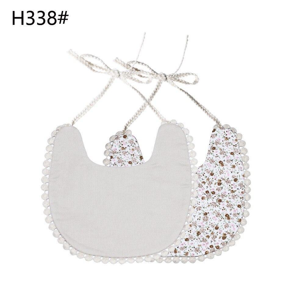 Bavoirs Floraux de Luxe Faits Main - 100 % Coton et Imperméables
