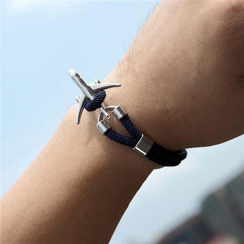 Pulsera con Charm de Ancla Elegante para Todas las Ocasiones