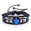 Elegant Zodiac Constellation Leather Bracelet for All