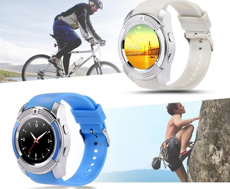 Premium Smart Watch for Android & iOS with SIM and Camera
