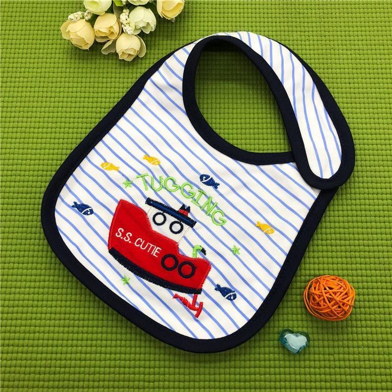 Bibs de bebé de algodón moderno de lujo - Bandana impermeable para infantes