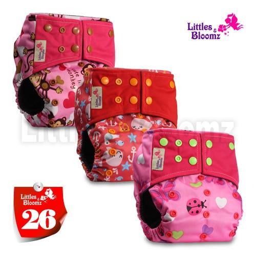 Modern Luxury Printed Washable Cloth Diaper Set