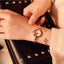 Montre Bangle en Or Rose Élégante pour Femmes