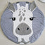 Deluxe Cartoon Animal Play Mat for Infants - Foldable Cotton Rug - Korvel