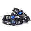 Elegant Zodiac Constellation Leather Bracelet for All