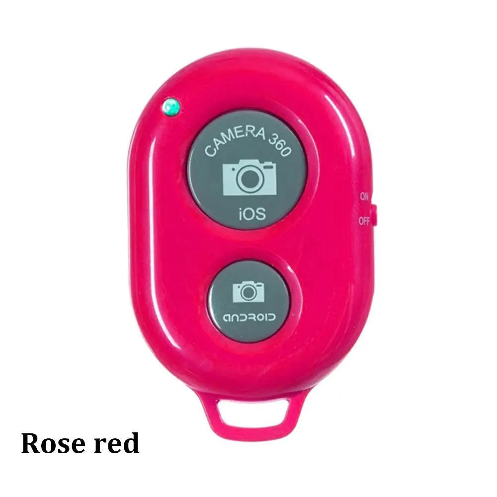 Wireless Bluetooth Smart Phone Camera Remote Control Shutter For Selfie Stick Monopod compatible Android IOS iPhone X iPhone 8 - Korvel