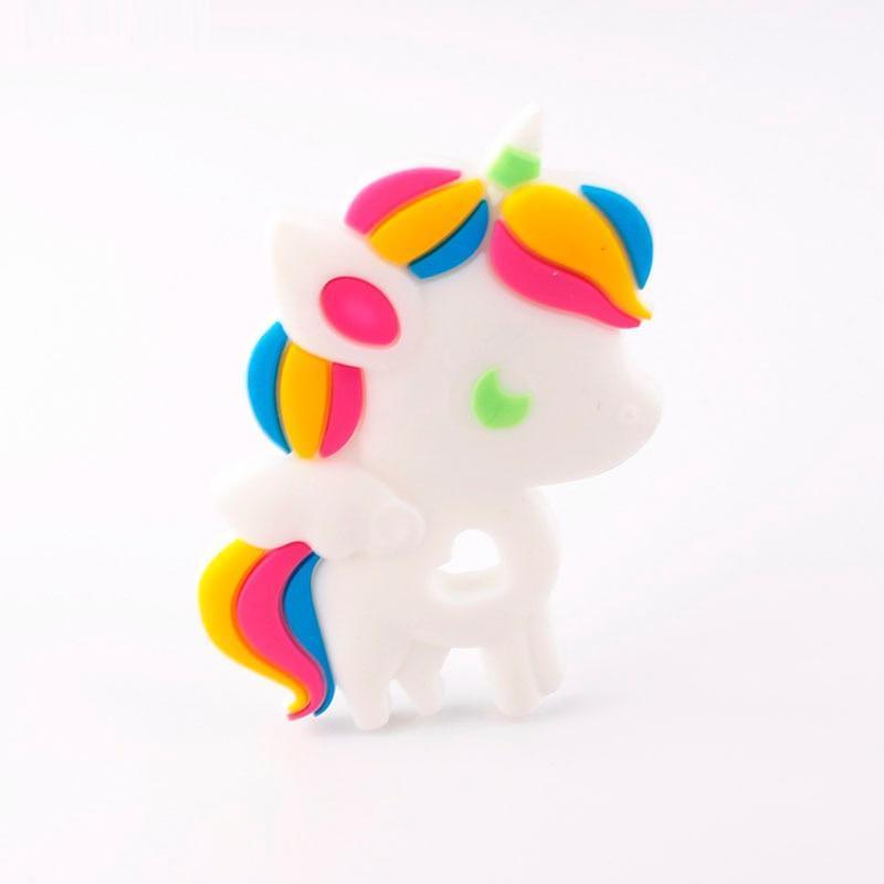 Chupete de Silicona con Diseño de Animales de Dibujos Animados - Seguro y Divertido para Bebés