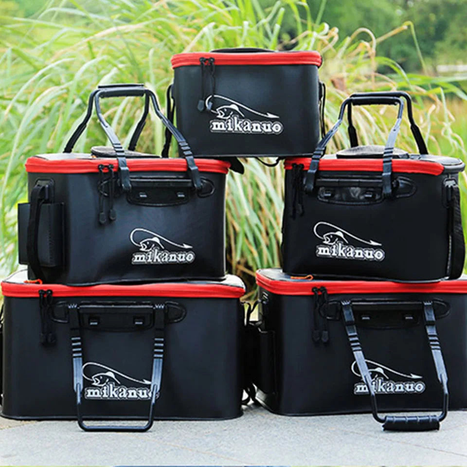 Portable EVA Fishing Bag - Collapsible Fishing Bucket