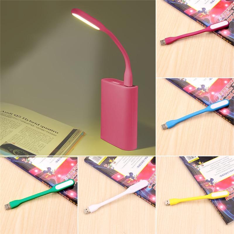 STEVVEX Mini Portable USB LED Desk Lamp - Versatile Reading Light