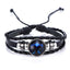 Elegant Zodiac Constellation Leather Bracelet for All