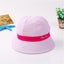 Charming Cotton Bucket Hat for Babies - Cartoon Bear Design