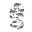 Modern Cartoon Sheep Cotton Hat & Scarf Set for Kids