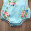 2-Piece Newborn Baby Sleeveless Cotton Rompers Set